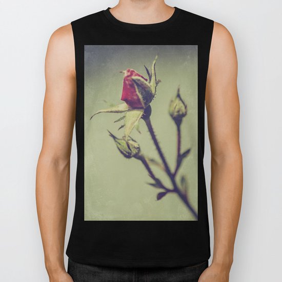 Blushing Bud Biker Tank