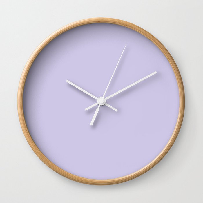 Violet Vision Wall Clock