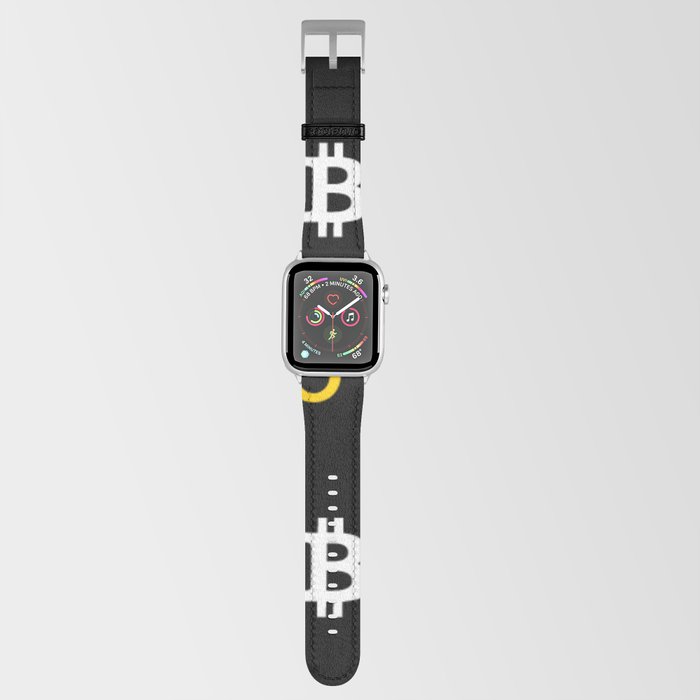 crypto word Apple Watch Band