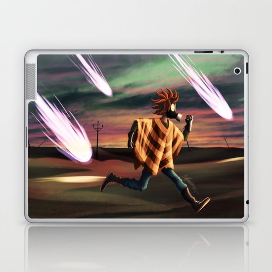 Air Raid in the Battlefield Laptop & iPad Skin