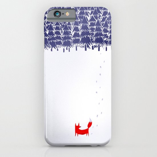 Alone in the forest iPhone & iPod Case