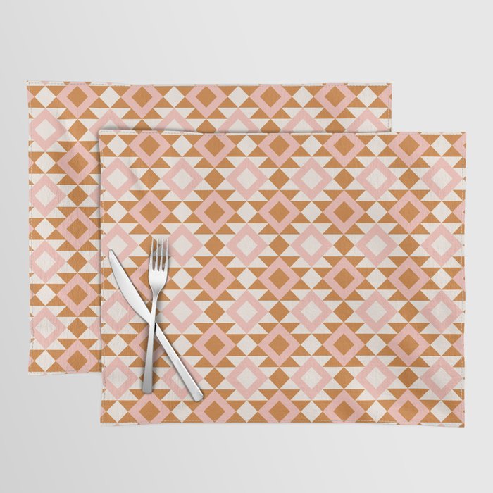 Modern Geometric Ethno Pattern Placemat