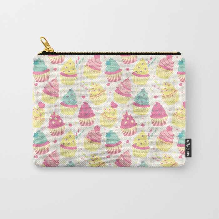 Sweet Cupcakes 3 Carry-All Pouch
