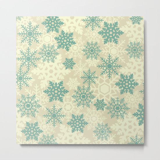 Snowflakes #2 Metal Print