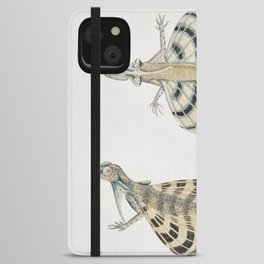 Five Banded Dragon Lizard iPhone Wallet Case