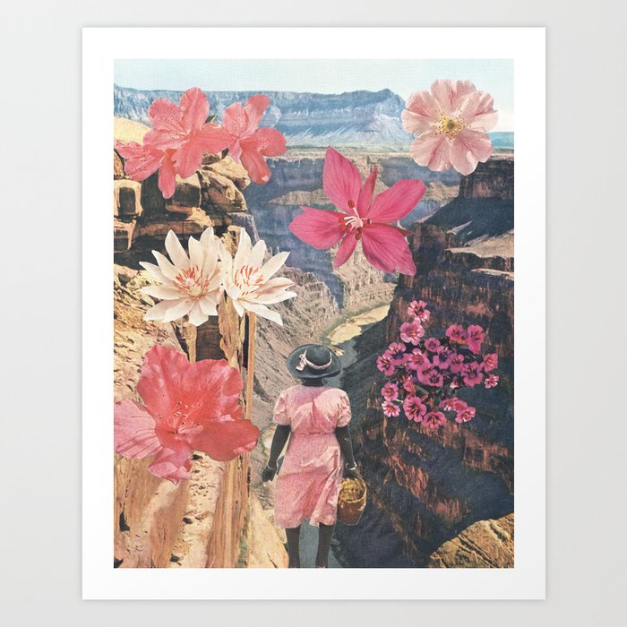 Desert Blooms Art Print
