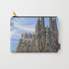 Spain Photography - Beautiful Basilica In Barcelona Carry-All Pouch