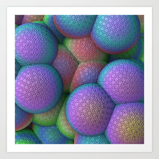 Balls Art Print