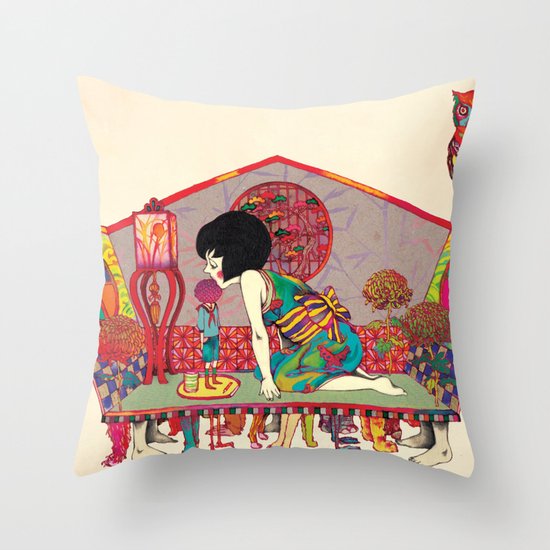 My sweet boy Throw Pillow