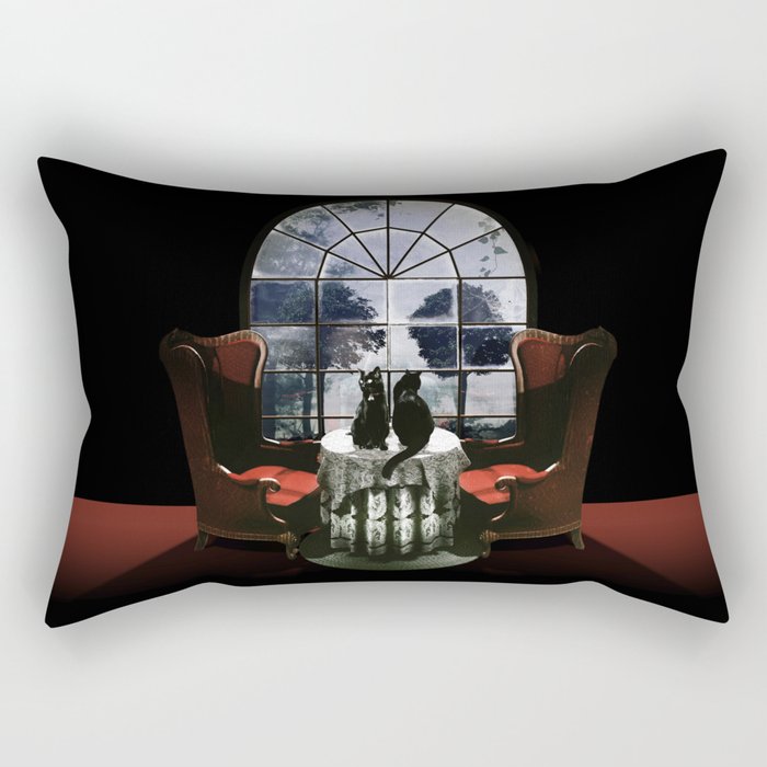 Room Skull Rectangular Pillow