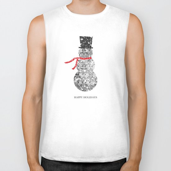 Happy Holidays Biker Tank