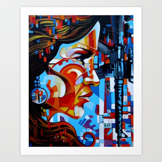 Beauty and the Beast Art Print