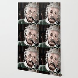 Alberteinstein Wallpaper to Match Any Home's Decor | Society6