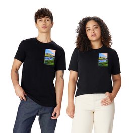 Crested Butte Sunrise Painterly T Shirt