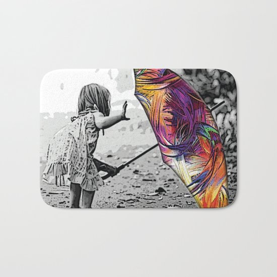 Singing In The rain Bath Mat