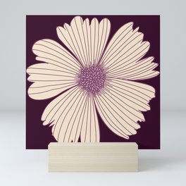 Spring Botanicals in purple Mini Art Print