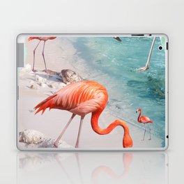 Caribbean Flamingo Dream #1 #wall #decor #art #society6 Laptop Skin