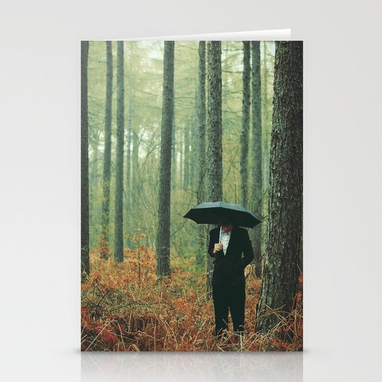 Trees In Suits Stationery Cards