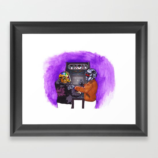 "Continue?" by Cap Blackard Framed Art Print