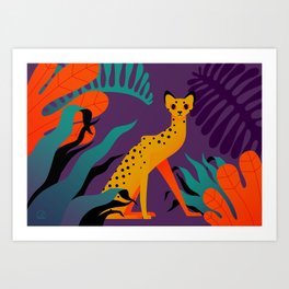 In the jungle Art Print