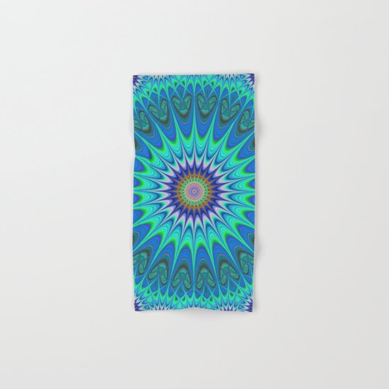 Cool mandala Hand & Bath Towel