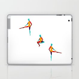 Modern minimal human art print Laptop & iPad Skin