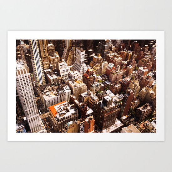 New York Cityscape Art Print