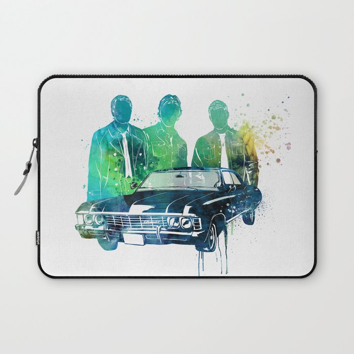 SuperNatural brothers and the Chevy Impala Laptop Sleeve