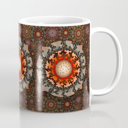 Fire Orange Thangka Coffee Mug