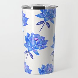 Sacred Lotus – Blue Blossom Travel Mug