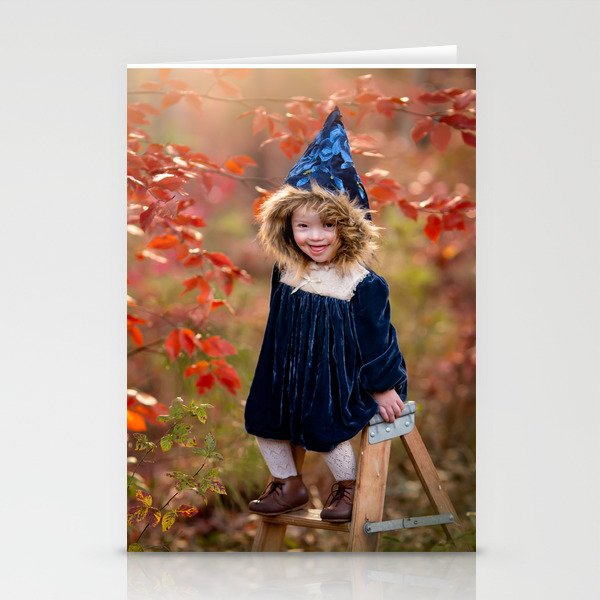 Autumn Gnome Baby Stationery Cards