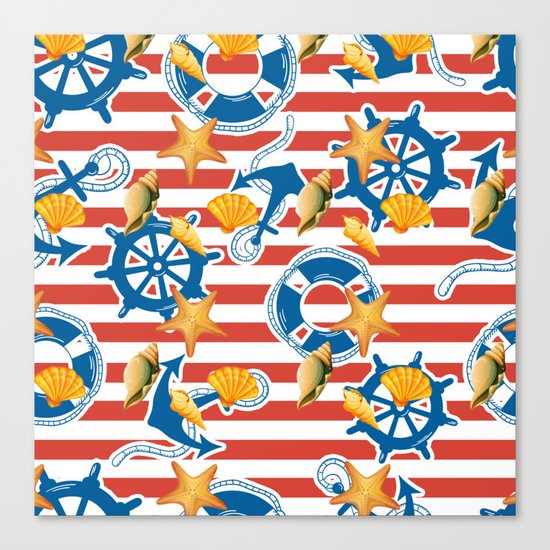 summer sea Canvas Print