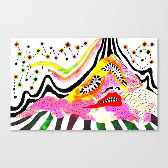 "Melophobia" by Steven Fiche Canvas Print