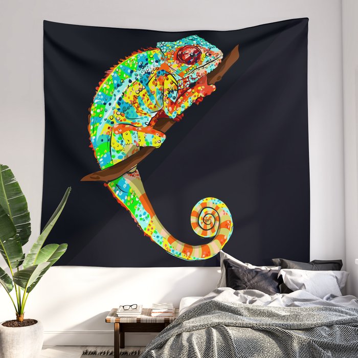 Color sales changing tapestry