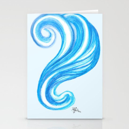 Wave Stationery Cards