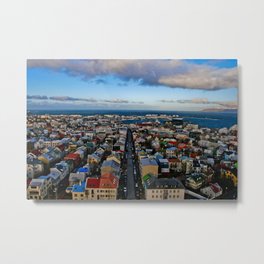 Reykjavik - Iceland Metal Print