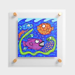 Fishy Friends Floating Acrylic Print