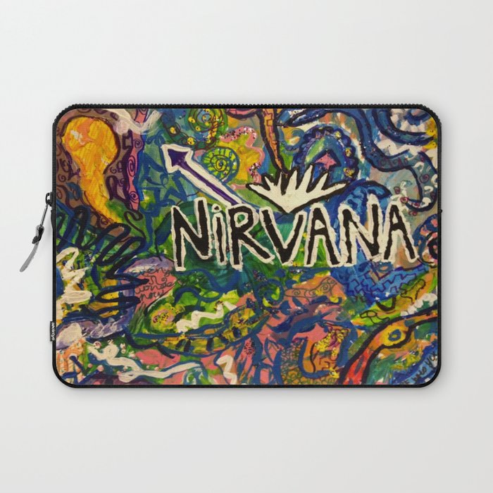 Nirvana Laptop Sleeve By Evers Society6