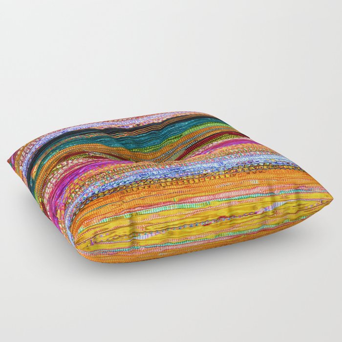 Colorful on sale floor pillows