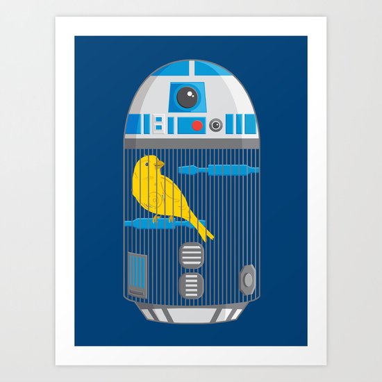 R2 Birdcage Art Print
