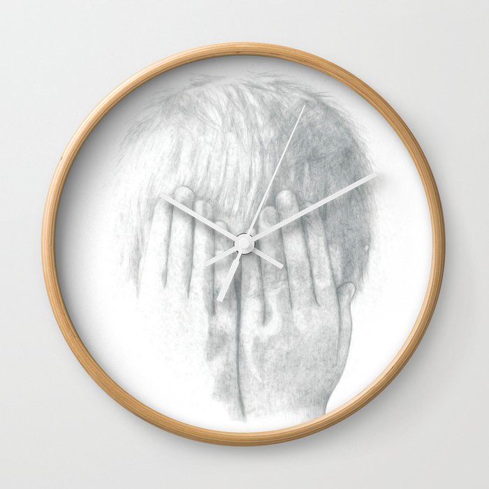 You Can't See Me Wall Clock