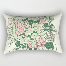Plants Club (boy) Rectangular Pillow