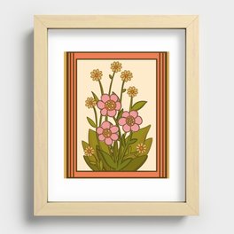 Prairie Bouquet Recessed Framed Print