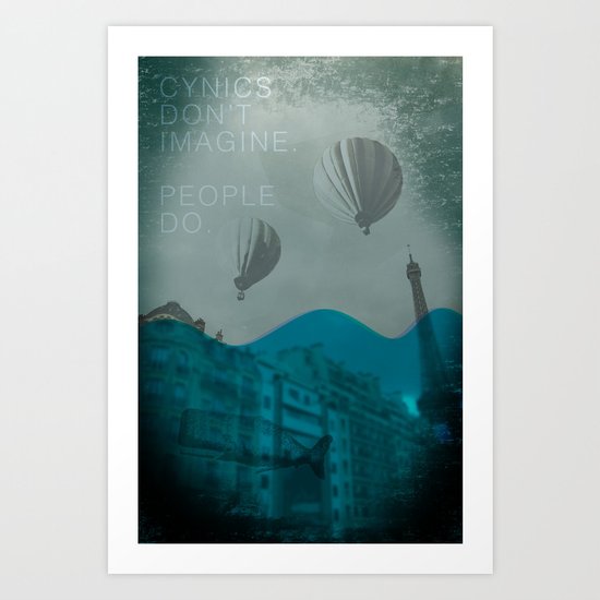 imagine Art Print