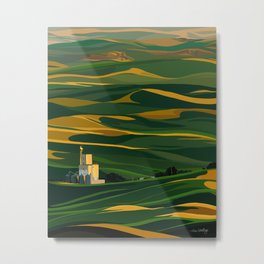 Palouse Vista Metal Print