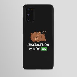 Hibernation Mode On With Bear Android Case