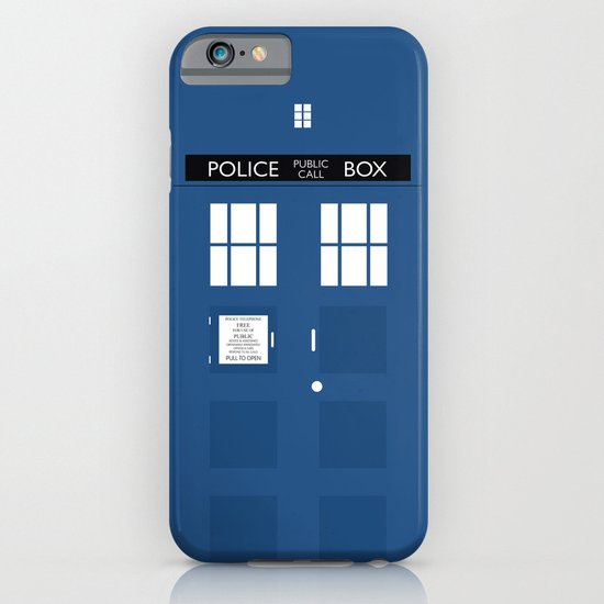 Tardis - Minimalist iPhone & iPod Case