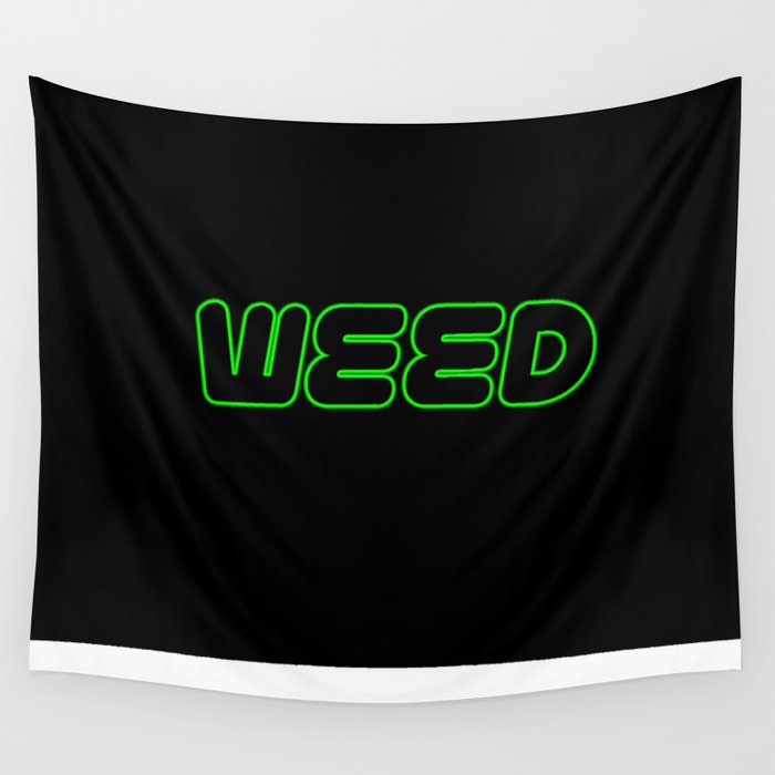 WEED _ 2 Wall Tapestry