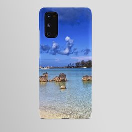 Blue Skies over Crystal Clear Water in Bermuda Android Case