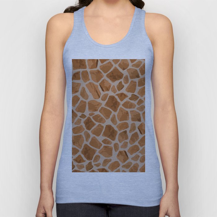 Giraffe Print Tank Top